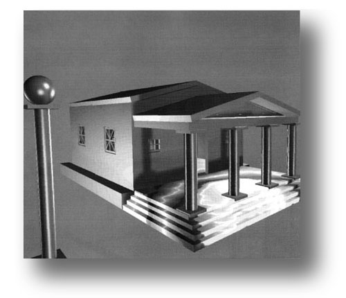 Musentempel (Renderpicture - AKtivGalerie Gerald M&ouml;hnle 98' 12)